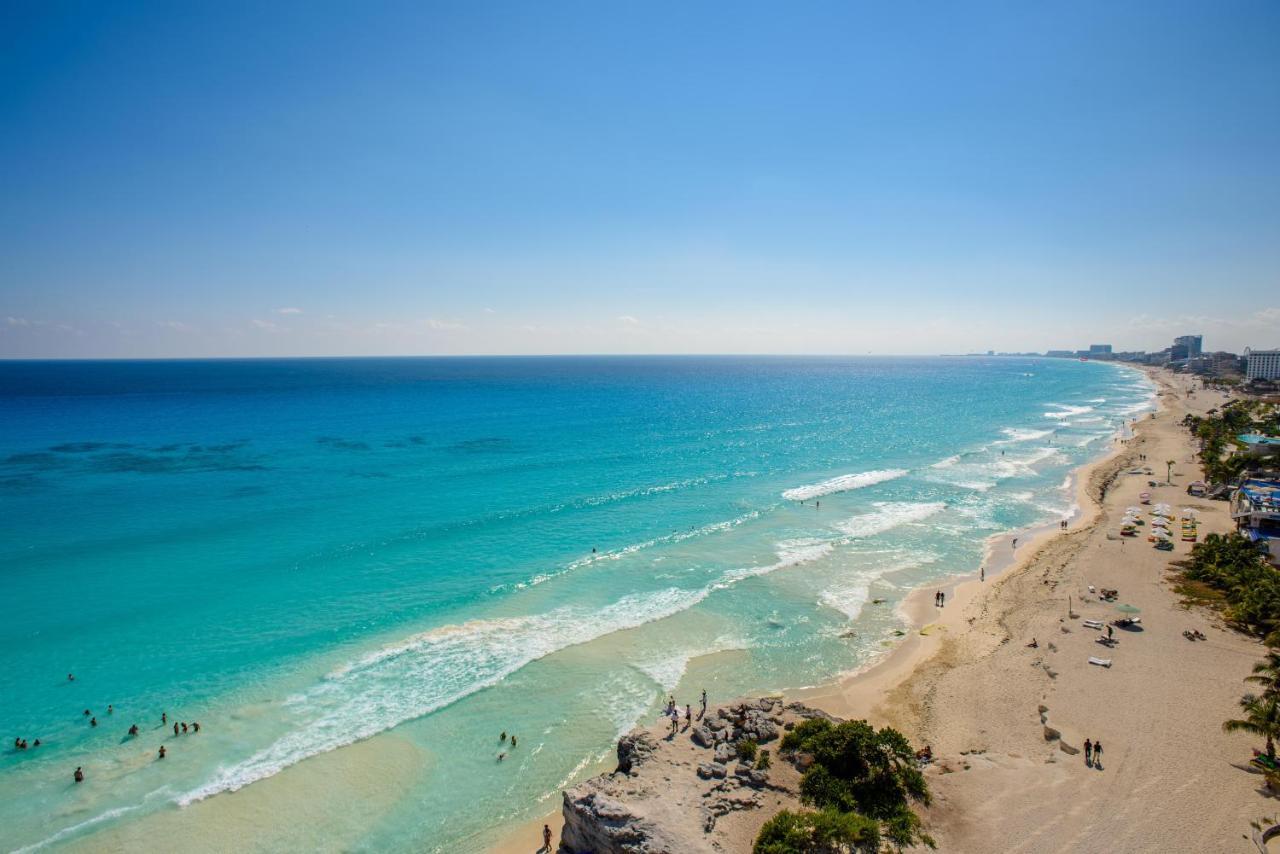 2 Story Oceanfront Penthouses On Cancun Beach! 外观 照片